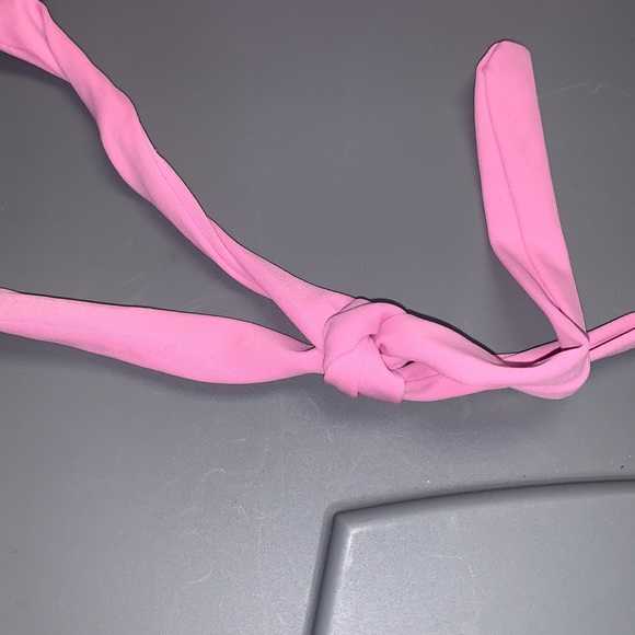 Pink lilu Bikini tie top - Picture 3 of 6